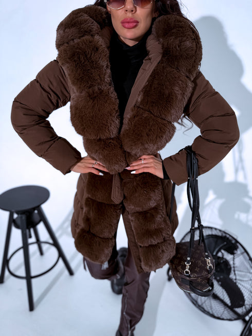 Virsjaka ar pūku priekšpusē "NORDELLE" FC7505 - CHOCO PRE-ORDER